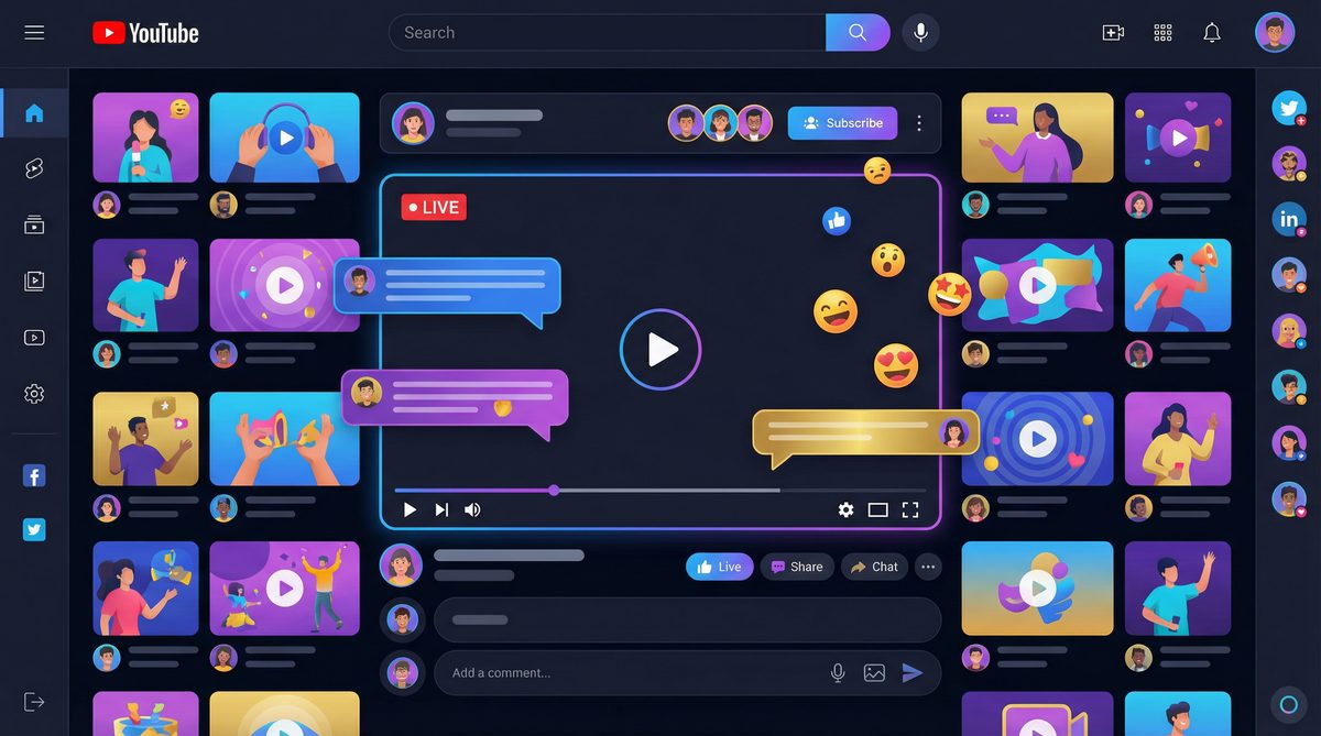 一起草视频社区直播互动